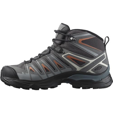 Salomon X Ultra Pioneer Mid Gore-Tex Damen Wasserdichte Wanderschuhe, Alle Wetterbedingungen, Sicherer Fußhalt, Stabil und gedämpft, Magnet, 2/3 im Sale